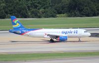 N611NK @ TPA - Spirit A320