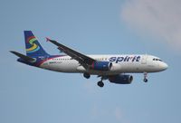 N617NK @ DTW - Spirit A320