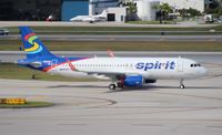 N622NK @ FLL - Spirit A320 - by Florida Metal