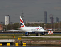 G-EUNA @ EGLC - Preparing to depart from London City airport. - by Jonathan Allen