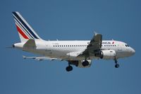 F-GUGE @ LFPG - Airbus A318-111, Short approach Rwy 08R, Roissy Charles De Gaulle Airport (LFPG-CDG) - by Yves-Q