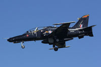 ZK013 @ EGOV - Hawk T.2 Coded D, of 4(R) Squadron on short finals for runway 31 at EGOV. - by Derek Flewin