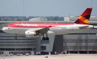 N647AV @ MIA - Avianca A319 - by Florida Metal