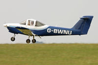 G-BWNU @ EGHA - Privately owned. - by Howard J Curtis