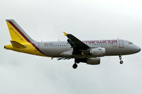 D-AKNS @ EGLL - Airbus A319-112 [1277] (German Wings) Home~G 13/08/2012. On approach 27L. - by Ray Barber