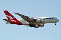 VH-OQG @ EGLL - Airbus A380-841 [047] (QANTAS) Home~G 27/06/2011. On approach 27L - by Ray Barber