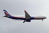 VQ-BCU @ EGLL - Airbus A330-343X [1065] (Aeroflot Russian Airlines) Home~G 26/03/2010. On approach 27L. - by Ray Barber