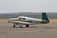 N9170V @ CNM - N9170V Mooney M20C CNM 1.7.05 - by Brian Johnstone