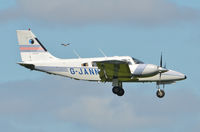 G-JANN @ EGSH - About to land on 09. - by Graham Reeve