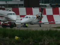 M-YTOY @ EGCC - now parked on the OCS RAMP - by packo
