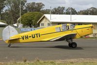 VH-UTI @ YTEM - At Temora Airport during the 40th Anniversary Fly-In of the Australian Antique Aircraft Association - by Terry Fletcher