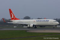 TC-JYB @ EGCC - Turkish Airlines - by Chris Hall