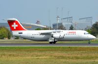 HB-IXN @ EDDF - Swiss BAe146 taking-off. - by FerryPNL