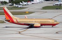 N714CB @ FLL - Southwest (Retro) 737-700 - by Florida Metal