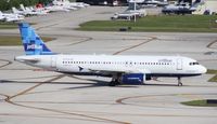 N715JB @ FLL - Jet Blue A320 - by Florida Metal