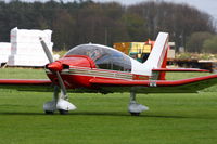 G-CBZK @ EGBR - at Breighton's 'Early Bird' Fly-in 13/04/14 - by Chris Hall