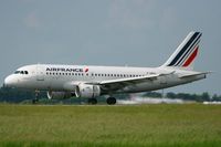 F-GRHL @ LFPG - Airbus A319-111, Landing Rwy 26L, Roissy Charles De Gaulle Airport (LFPG-CDG) - by Yves-Q