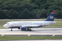 N724UW @ KTPA - US Air Flight 1846 (N724UW) arrives at Tampa International Airport following a flight from Reagan National Airport - by Donten Photography