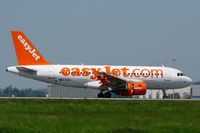 G-EZFV @ LFPG - Airbus A319-111, Landing Rwy 08R, Roissy Charles De Gaulle Airport (LFPG-CDG) - by Yves-Q