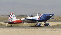 N260DC @ KWJF - Taxiing before performance at the Los Angeles County Airshow 2014 - by Todd Royer