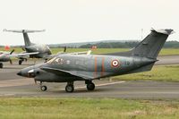 098 @ LFOA - Embraer EMB-121AA Xingu, Taxiing before take off,  Avord Air Base 702 (LFOA)  Open day in june 2012 - by Yves-Q