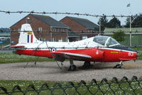 XW420 @ EGOW - Gate Guard at RAF Woodvale - by Chris Hall