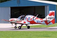 G-RNRS @ EGBP - Scottish Aviation SA.100-101 Bulldog [BH100/132] Kemble~G 10/08/2012 - by Ray Barber