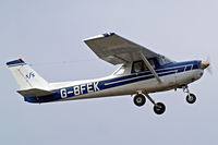 G-BFEK @ EGBJ - R/Cessna F.152 [1442] Staverton~G 15/03/2011 - by Ray Barber