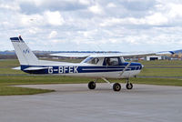 G-BFEK @ EGBJ - R/Cessna F.152 [1442] Staverton~G 13/03/2011 - by Ray Barber
