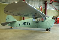 G-AEVS @ EGBR - at Breighton's 'Early Bird' Fly-in 13/04/14 - by Chris Hall