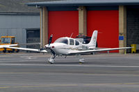 N669MA @ EGBJ - Cirrus Design SR-22G3 Turbo [2620] Staverton~G 13/08/2011 - by Ray Barber