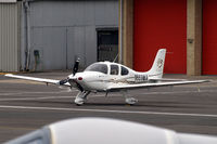 N669MA @ EGBJ - Cirrus Design SR-22G3 Turbo [2620] Staverton~G 13/08/2011 - by Ray Barber