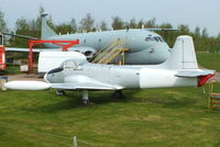 XP568 @ EGNX - Preserved at the East Midlands Aeropark - by Chris Hall