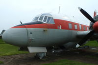 G-BHDD @ EGNX - Preserved at the East Midlands Aeropark - by Chris Hall