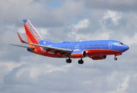N729SW @ FLL - Southwest 737-700 - by Florida Metal