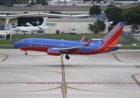N734SA @ FLL - Southwest 737-700 - by Florida Metal