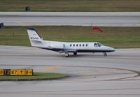 N744AT @ FLL - Cessna 550 - by Florida Metal