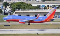 N746SW @ FLL - Southwest 737-700 - by Florida Metal