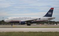 N752US @ FLL - USAirways A319 - by Florida Metal