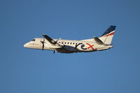 VH-ZRI @ YSSY - REX - Regional Express. Saab 340B. VH-ZRI cn 340B-394. Sydney - Kingsford Smith International (Mascot) (SYD YSSY). Image © Brian McBride. 11 August 2013 - by Brian McBride