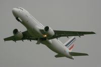 F-GKXE @ LFRB - Airbus A320-214, Take off rwy 25L, Brest-Guipavas Regional Airport (LFRB-BES - by Yves-Q