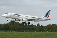 F-HBLG @ LFRB - Embraer ERJ-190-100LR, On final Rwy 25L, Brest-Guipavas Airport (LFRB-BES) - by Yves-Q