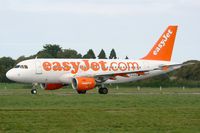 G-EZFG @ LFRB - Airbus A319-111, Take off rwy 25L, Brest-Guipavas Airport 5LFRB-BES) - by Yves-Q