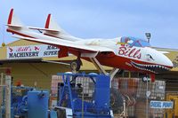 A79-663 - A79-663 (BILLS), De Havilland Australia DH-115 Vampire T.35, c/n: DHA4185  in suburbs of northern Perth WA - by Terry Fletcher