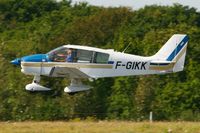 F-GIKK @ LFRB - Robin DR-400-120, On final rwy 25L, Brest-Guipavas Airport (LFRB-BES) - by Yves-Q
