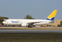 N768QT @ MIA - Tampa Colombia Cargo 767-200 - by Florida Metal