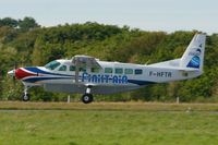 F-HFTR @ LFRB - Cessna 208B Grand Caravan, Landing rwy 25L, Brest-Bretagne Airport (LFRB-BES) - by Yves-Q