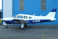 G-OKEN @ EGNH - privately owned - by Chris Hall
