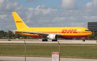 N797AX @ MIA - DHL 767-200 - by Florida Metal