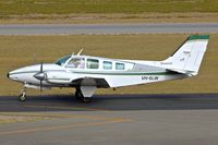 VH-SLW @ YPJT - 1974 Beech 58, c/n: TH-466 at Jandakot - by Terry Fletcher